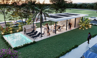 Lote residencial en privada Albatros en Chicxulub Puerto, Yucatán