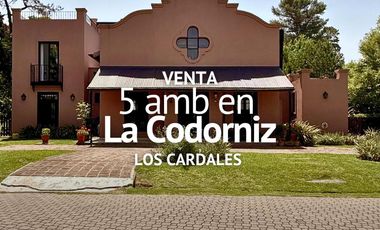 CASA 5 AMBIENTES EN VENTA, BARRIO LA CODORNIZ, LOS CARDALES