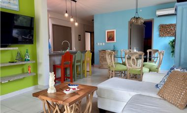 Se Alquila Apto. Amoblado Playa PH Galeones Ensenada Lagomar (LM)