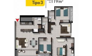 Se Vende últimos apartamentos en Brisas del Golf(LM)