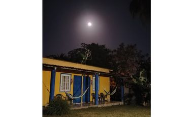 VENTA CASA CON TERRENO EN LAS LAJAS DE CHAME  GANGA CPR