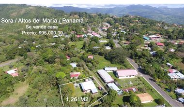 Venta de casa en Sora, Altos del María
