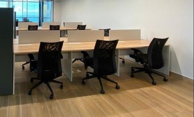 Se alquila oficina amoblada en Calle 50, Obarrio, Panama