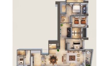 Apartamento en venta Santa María, Panamá