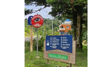 VENTA DE TERRENO EN ALTOS DEL MARIA