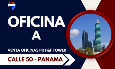 VENTA OFICINAS PH F&F TOWER EN CALLE 50 (OF)