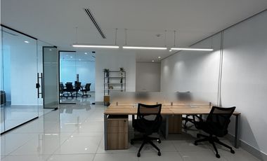 ALQUILER DE OFICINA AMOBLADA EN FINANCIAL PARK 140 M2