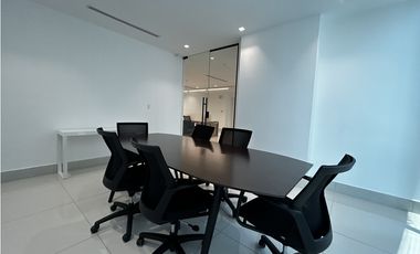 ALQUILER DE OFICINA AMOBLADA EN FINANCIAL PARK 140 M2