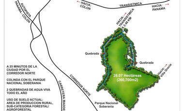 Terreno en San Vicente de Chilibre (ID 10356)
