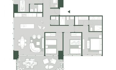Venta de apartamento Ph Bioma, Costa del Este