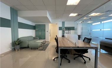 ALQUILER DE OFICINA AMOBLADA EN FINANCIAL PARK COSTA DEL ESTE