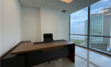 ALQUILER DE OFICINA AMOBLADA EN FINANCIAL PARK COSTA DEL ESTE