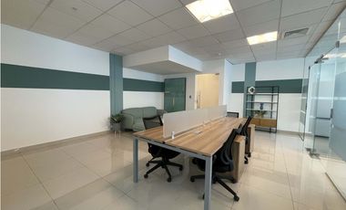 ALQUILER DE OFICINA AMOBLADA EN FINANCIAL PARK COSTA DEL ESTE