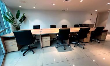 ALQUILER DE OFICINA AMOBLADA EN FINANCIAL PARK COSTA DEL ESTE
