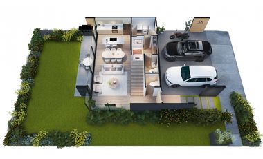 VENTA CASA EN BRISAS DEL GOLF PH AUREA
