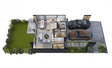 VENTA CASA EN BRISAS DEL GOLF PH AUREA