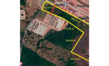 FINCA PARA URBANIZAR Y COMERCIAL EN VENTA PUERTO CAIMITO