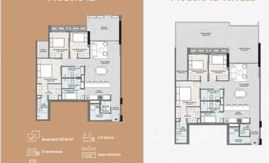 Venta de apartamento Ph Explora Torre2, Modelo 1, Panamá Pacífico