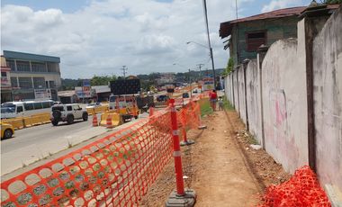 Vendo terreno C2 Arraijan Vía Interamericanasobre linea 3 del Metro