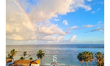 PLAYA ESCONDIDA FRENTE AL MAR.  SE VENDE APARTAMENTO AMOBLADO