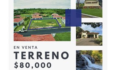 Terreno venta en San Carlos