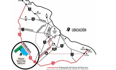 Nave a estrenar en Parque Industrial Cañuelas 1800mts cubiertos