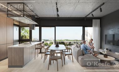 Departamento 2 ambientes con cochera en Venta, excelentes terminaciones. Entrega inmediata