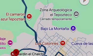 VENTA DE TERRENO EN TEPOZTLAN