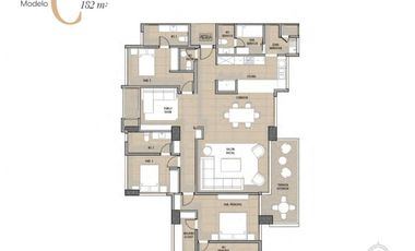 VENTA DE APARTAMENTO EN COSTA DEL ESTE, PH MADERO