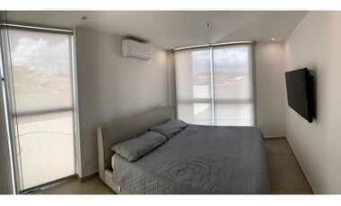 Hermoso apartamento con terraza en Villa Lucre (amoblado)