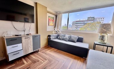 Departamento renta POLANCO - De 65 m2 amueblado y equipado incluye mtto y gas