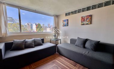 Departamento renta POLANCO - De 65 m2 amueblado y equipado incluye mtto y gas