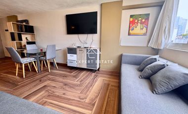 Departamento renta POLANCO - De 65 m2 amueblado y equipado incluye mtto y gas