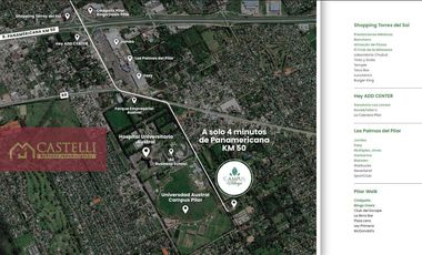 Departamento 2 Ambientes en Venta en Campus Village Pilar