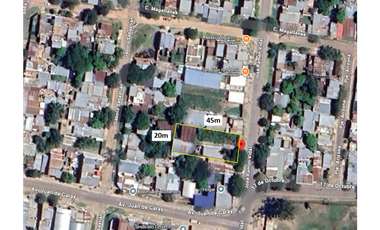 2 Terrenos en Venta - Corrientes Cap. - calle J.R. Vidal N° 3186