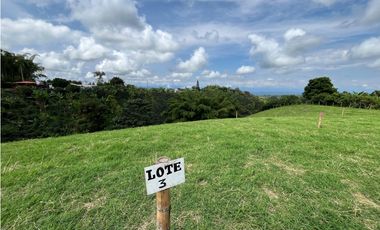 Venta de lotes campestres en parcelación Alcalá, Valle del Cauca