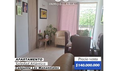 Se vende apartamento Conjunto los manantiales Tulipan - Soledad