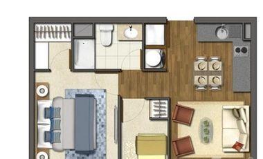 Departamento en Arriendo en Vicuña Mackenna 2289
