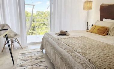 Penthouse Studio con Rooftop Privado y Jacuzzi | Región 15 Tulum | A Minutos de