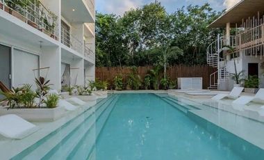Penthouse Studio con Rooftop Privado y Jacuzzi | Región 15 Tulum | A Minutos de