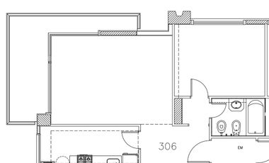 Departamento 2 Ambientes en VICENTE LOPEZ en ALQUILER