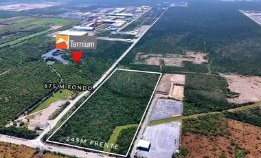 Magnífico Terreno Industrial entre Ternium y Kia, Pesquería N. L.