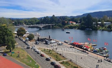 Arriendo departamento, vista al río, costanera Valdivia