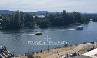 Arriendo departamento, vista al río, costanera Valdivia