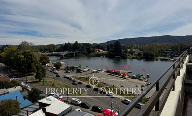 Arriendo departamento, vista al río, costanera Valdivia