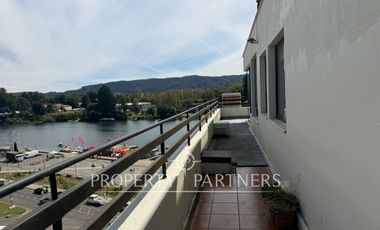 Arriendo departamento, vista al río, costanera Valdivia