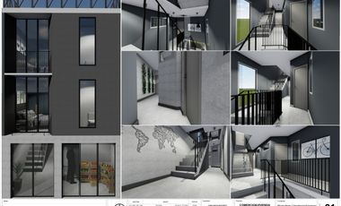 Proyecto de construcción de un hostal que está inconcluso.