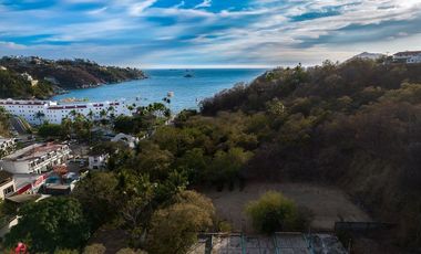 Terreno en venta en Manzanillo con vista al mar | Península de Santiago, 1,996 m
