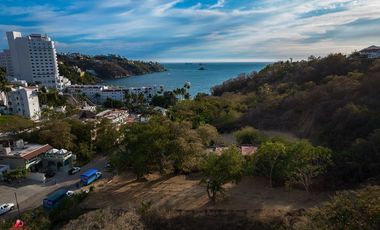Terreno en venta en Manzanillo con vista al mar | Península de Santiago, 1,996 m