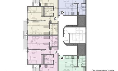 Departamento de 2 ambientes en venta - Lanús Este TERRASUR